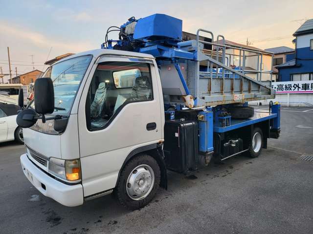 いすゞ エルフ 高所作業車 H15年 (関東) 99
