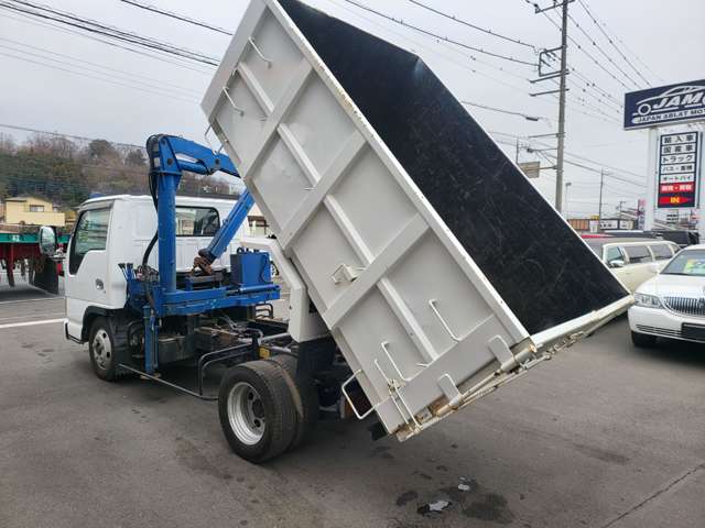 いすゞ エルフ クレーン付ダンプ H16年 (関東) 99