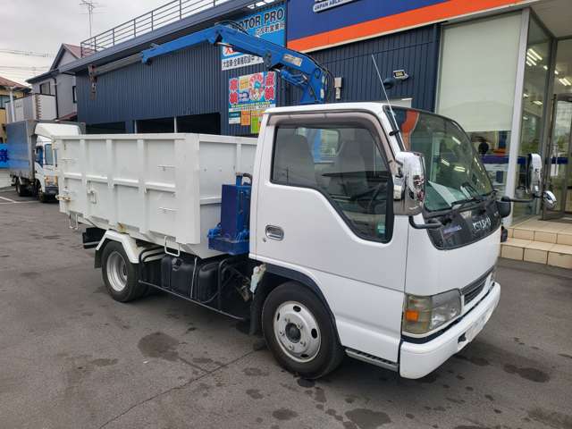 いすゞ エルフ クレーン付ダンプ H16年 (関東) 99