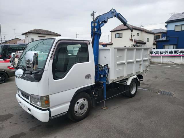 いすゞ エルフ クレーン付ダンプ H16年 (関東) 99