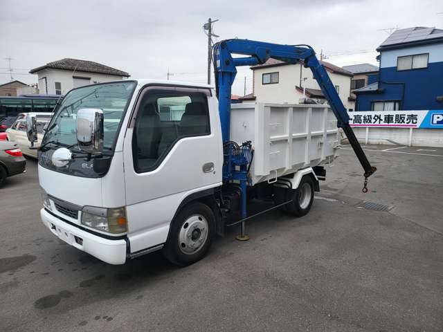 いすゞ エルフ クレーン付ダンプ H16年 (関東) 99