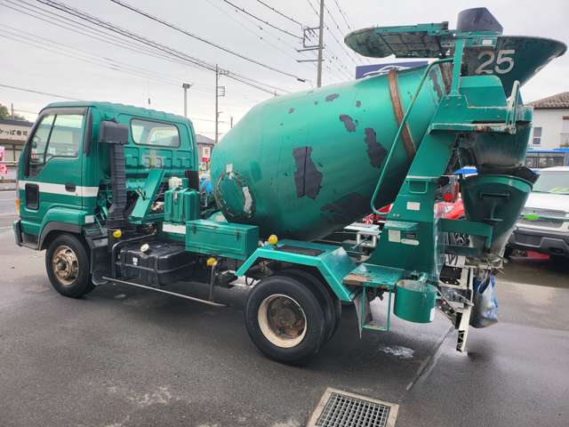 いすゞ ジャストン コンクリートミキサー車 クラッチ無シ H17年 (関東) 99