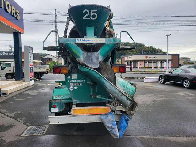 いすゞ ジャストン コンクリートミキサー車 クラッチ無シ H17年 (関東) 99