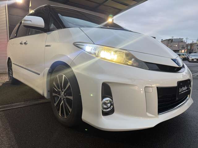 トヨタ エスティマ　ハイブリッド ２．４ アエラス プレミアム エディション ４ＷＤ H26年 (近畿) 99