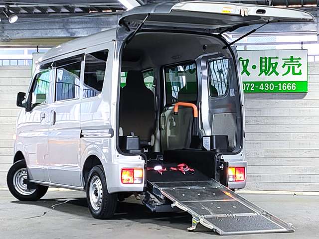 スズキ エブリイ ６６０ ウィズ 車イス移動車 助手席側リアシート付 H29年 (近畿) 99