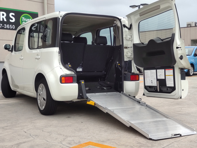 日産 キューブ １．５ １５Ｓ チェアキャブ スロープタイプ ベンチシートタイプ H22年 (近畿) 99