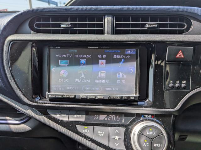 トヨタ アクア １．５Ｓ ＥＴＣ ＢＬＵＥＴＯＯＴＨ接続 シートヒーター H27年 (四国) 99