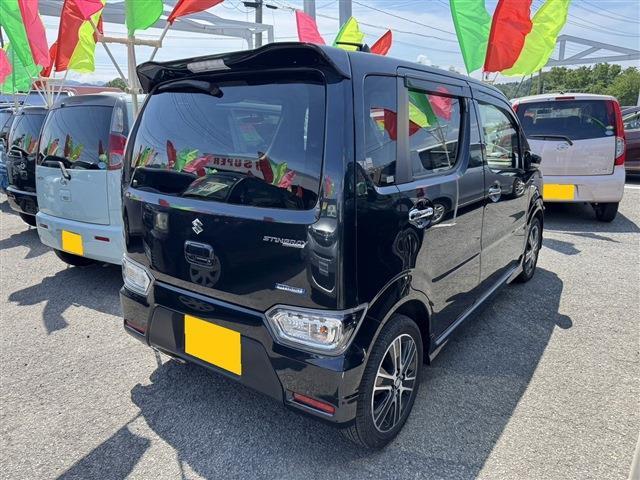 スズキ ワゴンＲ ６６０ スティングレー ハイブリッド Ｔ ４ＷＤ H29年 (東北) 99