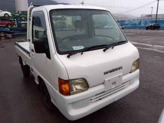 スバル サンバートラック ６６０ ＴＣ スーパーチャージャー 三方開 ４ＷＤ H11年 (四国) 99