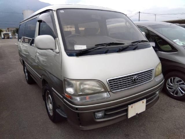 トヨタ ハイエースワゴン ３．０ スーパーカスタムリミテッド トリプルムーンルーフ ディーゼルターボ H10年 (四国) 99