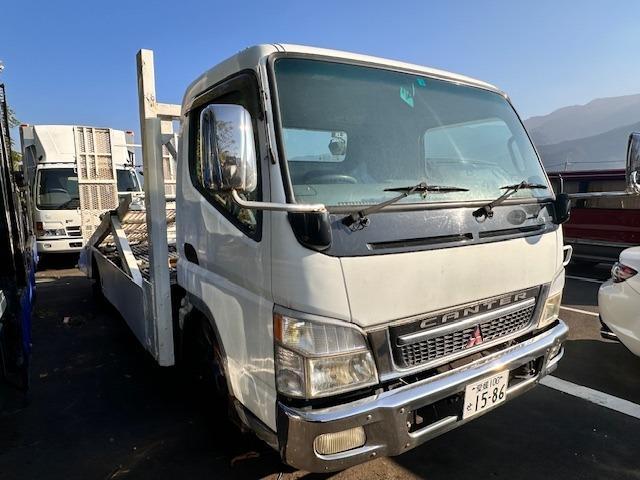 三菱フソウ キャンター ＩＣ－ＴＢ ラジコン２台積キャリアカー花見台 H15年 (四国) 99