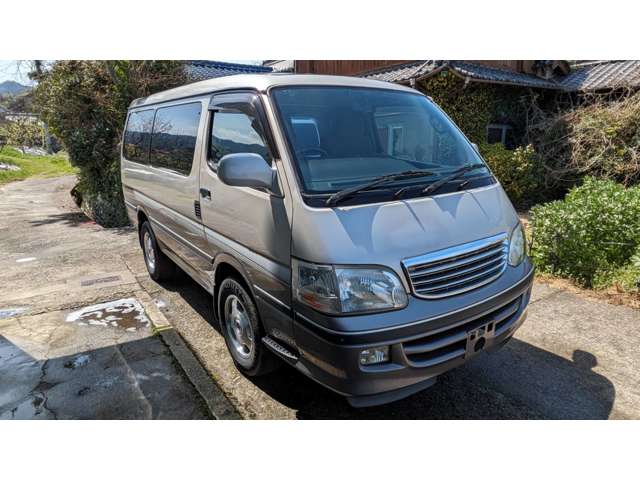 トヨタ ハイエースワゴン ３．０ スーパーカスタムＧ トリプルムーンルーフ ディーゼルターボ ４ＷＤ H11年 (四国) 99