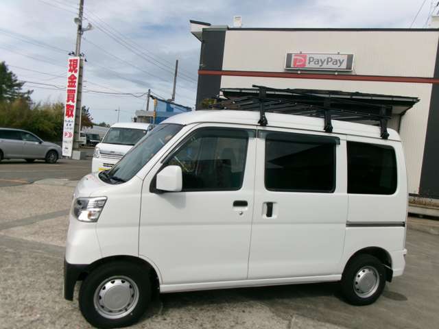 ダイハツ ハイゼットカーゴ ６６０ クルーズターボ ＳＡＩＩＩ ハイルーフ ４ＷＤ R3年 (東北) 99