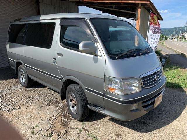 トヨタ ハイエースワゴン ３．０ スーパーカスタムＧ トリプルムーンルーフ ディーゼルターボ ４ＷＤ H12年 () 99