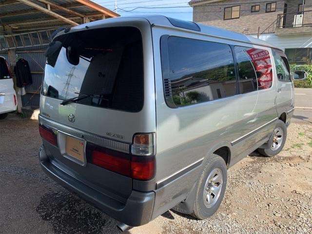 トヨタ ハイエースワゴン ３．０ スーパーカスタムＧ トリプルムーンルーフ ディーゼルターボ ４ＷＤ H12年 () 99