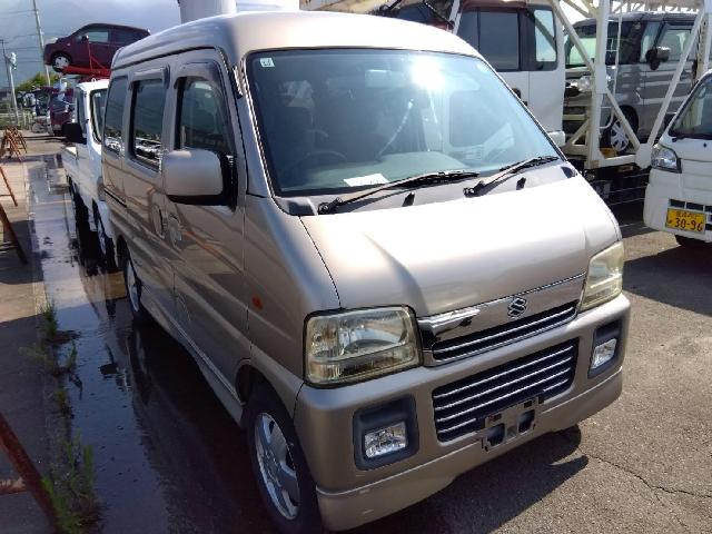 スズキ エブリイワゴン ６６０ ジョイポップターボＰＺ ハイルーフ ４ＷＤ H13年 (四国) 99