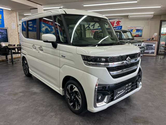スズキ スペーシア ６６０ カスタム ハイブリッド ＸＳ R8年 (近畿) 99