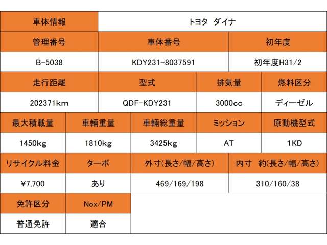 トヨタ ダイナ ３．０ ロング ジャストロー ディーゼルターボ R1年 (近畿) 99