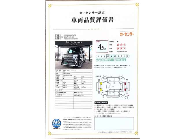 ダイハツ タント ６６０ カスタム ＲＳ R4年 (甲信越・北陸) 99