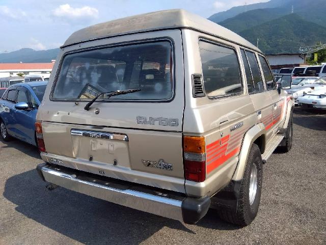 トヨタ ランドクルーザー７０ ４．０ ＶＸ ハイルーフ ディーゼルターボ ４ＷＤ S62年 (四国) 99