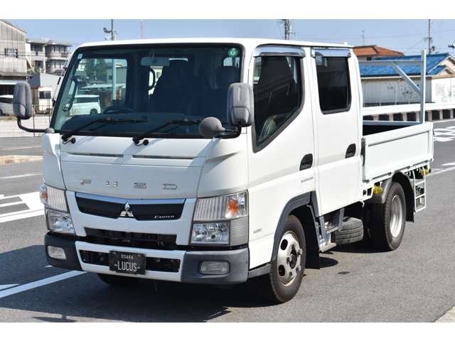 三菱フソウ キャンター ３．０ ダブルキャブ 全低床 ディーゼルターボ H29年 (近畿) 99