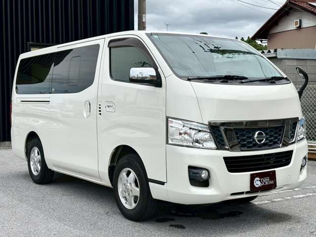 日産 ＮＶ３５０キャラバン ２．５プレミアムＧＸクロムギアパッケージ バージョンブラック ロングディーゼルターボ４ＷＤ H25年 (近畿) 99