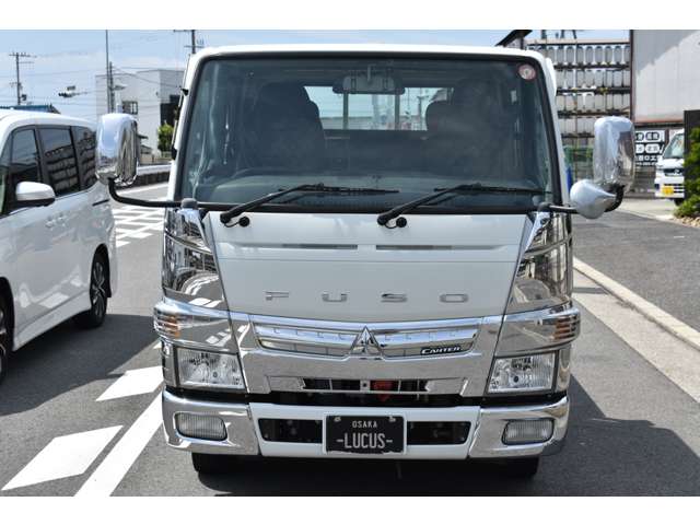 三菱フソウ キャンター ３．０ ダブルキャブ 全低床 ディーゼルターボ H29年 (近畿) 99