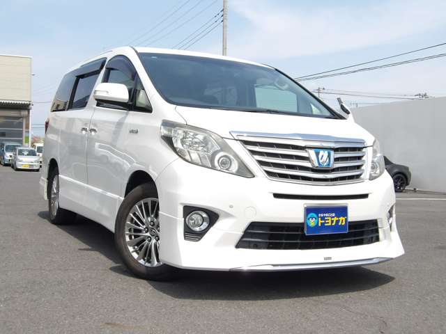 トヨタ アルファード　ハイブリッド ２．４ ＳＲ プレミアムシートパッケージ ４ＷＤ H26年 (関東) 99