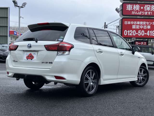 トヨタ カローラフィールダー　ハイブリッド １．５ ハイブリッド Ｇ Ｗ×Ｂ H27年 (関東) 99