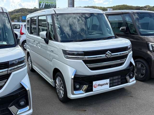 スズキ スペーシア ６６０ カスタム ハイブリッド ＧＳ R8年 () 99
