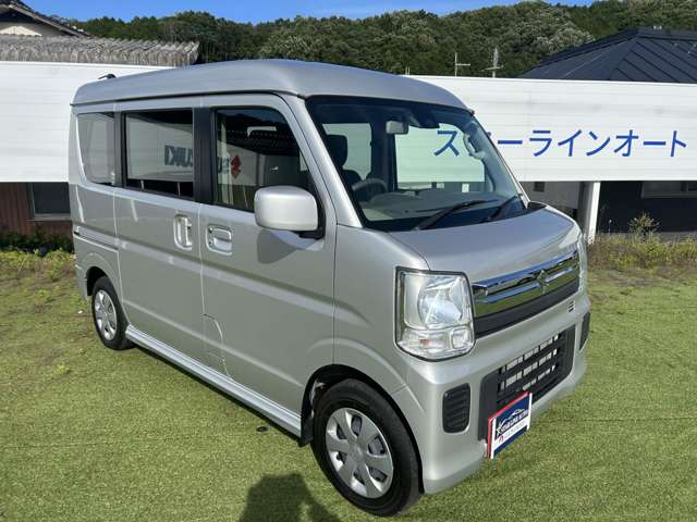 スズキ エブリイワゴン ６６０ ウィズ 車イス移動車 左右分割式リアシート付 ４ＷＤ H29年 (近畿) 99