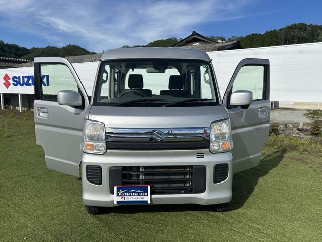 スズキ エブリイワゴン ６６０ ウィズ 車イス移動車 左右分割式リアシート付 ４ＷＤ H29年 (近畿) 99