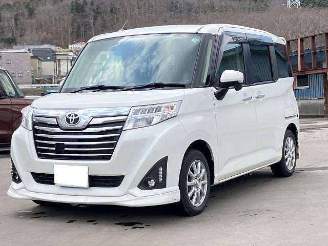 トヨタ ルーミー １．０ カスタム Ｇ ４ＷＤ H29年 (北海道) 99