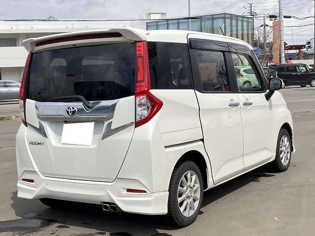 トヨタ ルーミー １．０ カスタム Ｇ ４ＷＤ H29年 (北海道) 99