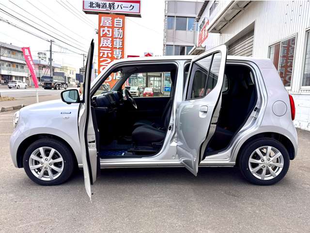 スズキ アルト ６６０ ハイブリッド Ｘ 全方位モニター用カメラパッケージ装着車 ４ＷＤ R5年 (北海道) 99