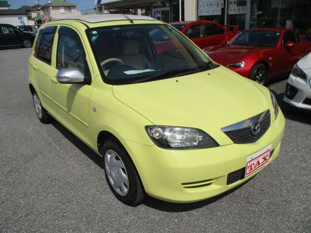 マツダ デミオ １．３ コージー ホワイトキャンバストップ装着車 H14年 (関東) 99