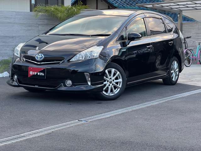 トヨタ プリウスΑ １．８ Ｇ チューン ブラック H25年 (近畿) 99