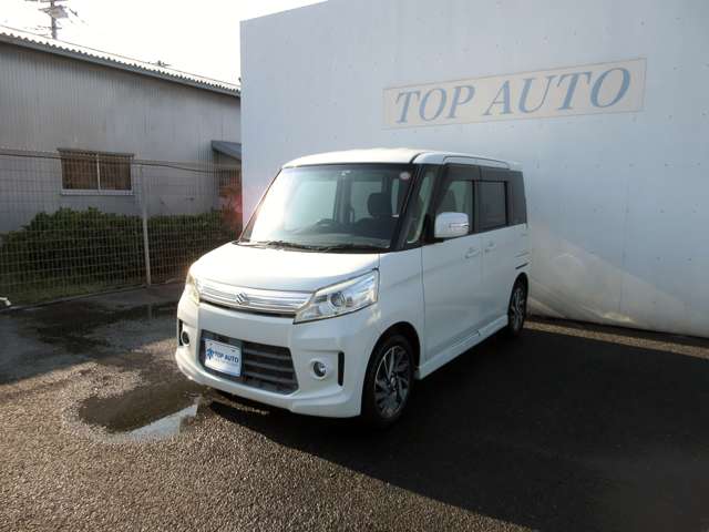 スズキ スペーシア ６６０ カスタム ＴＳ スマートフォン連携ナビゲーション装着車 H25年 (関東) 99