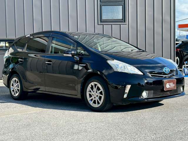 トヨタ プリウスΑ １．８ Ｓ チューン ブラック H25年 (近畿) 99