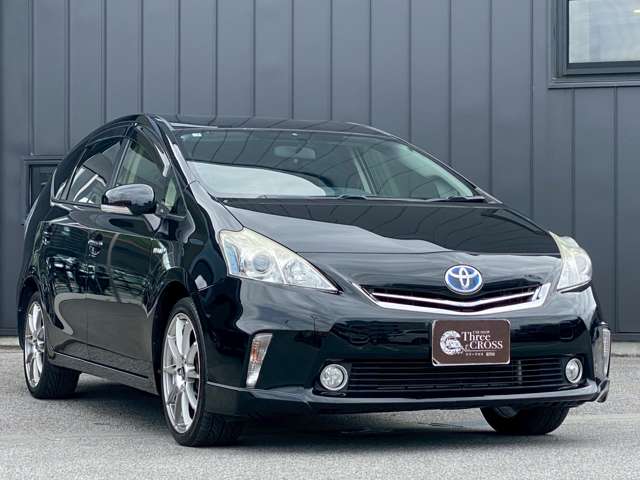 トヨタ プリウスΑ １．８ Ｓ チューン ブラック H26年 (近畿) 99