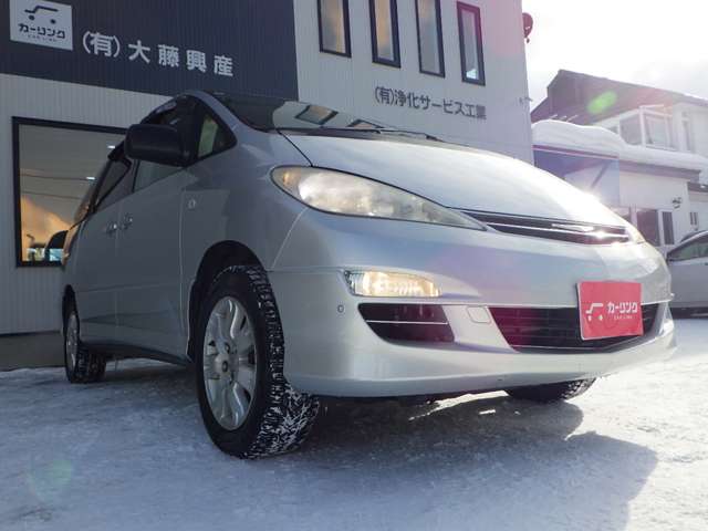 トヨタ エスティマ Ｌ２．４Ｘウエルキャブ脱着式車椅子４ＷＤ７名 H16年 (北海道) 99