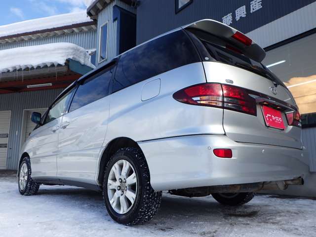 トヨタ エスティマ Ｌ２．４Ｘウエルキャブ脱着式車椅子４ＷＤ７名 H16年 (北海道) 99