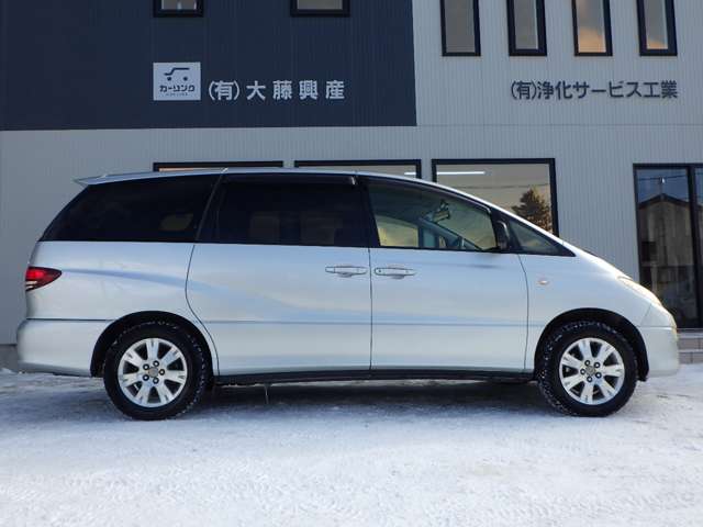 トヨタ エスティマ Ｌ２．４Ｘウエルキャブ脱着式車椅子４ＷＤ７名 H16年 (北海道) 99