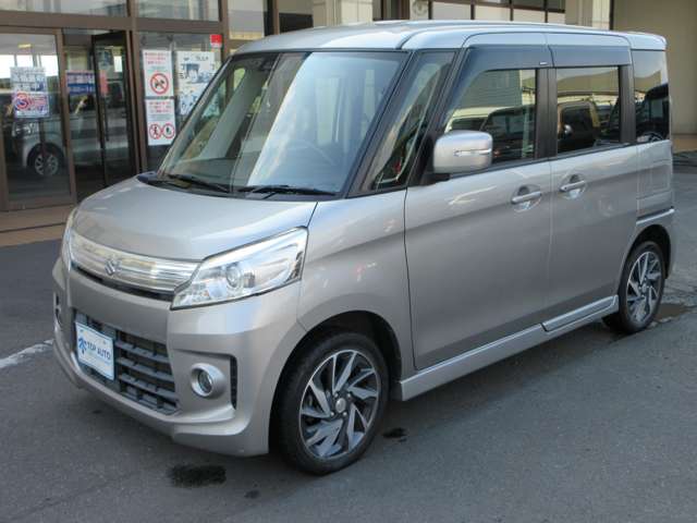 スズキ スペーシア ６６０ カスタム ＴＳ レーダーブレーキサポート装着車 ４ＷＤ H25年 (東北) 99
