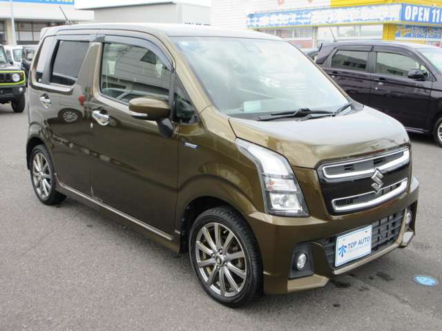 スズキ ワゴンＲ ６６０ スティングレー ハイブリッド Ｔ ４ＷＤ H29年 (東北) 99