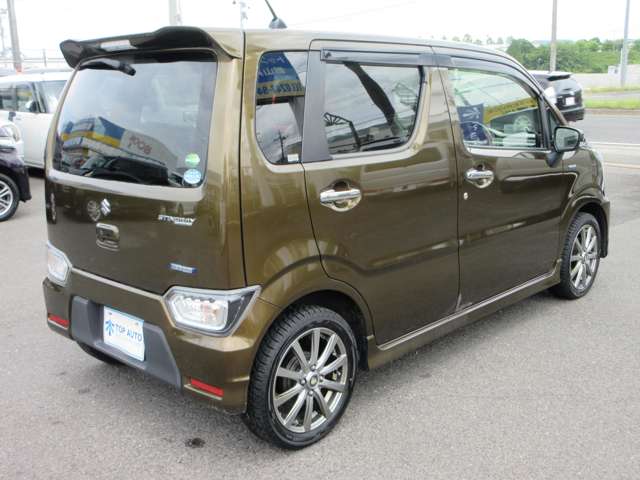 スズキ ワゴンＲ ６６０ スティングレー ハイブリッド Ｔ ４ＷＤ H29年 (東北) 99