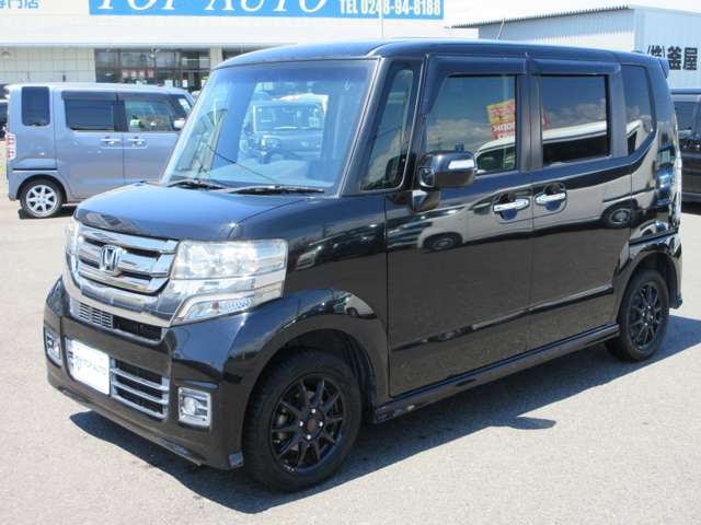 ホンダ Ｎ　ＢＯＸ ６６０ カスタムＧ ターボ Ｌパッケージ ４ＷＤ H27年 (東北) 99
