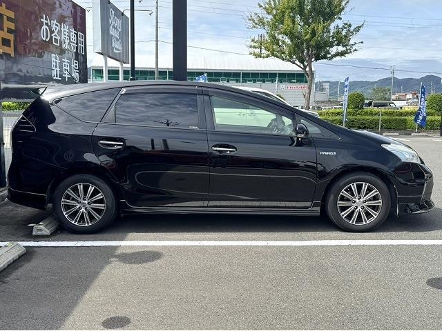 トヨタ プリウスΑ １．８ Ｓ チューン ブラック H26年 (近畿) 99
