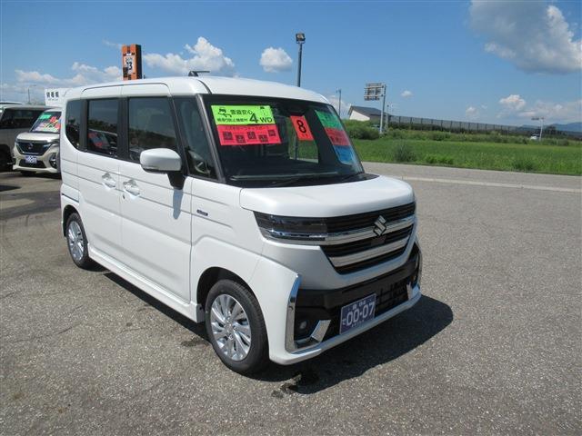 スズキ スペーシア ６６０ カスタム ハイブリッド ＧＳ ４ＷＤ R8年 (東北) 99