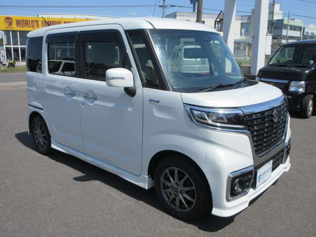スズキ スペーシア ６６０ カスタム ハイブリッド ＸＳターボ ４ＷＤ R1年 (東北) 99